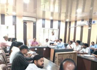 मुख्य चिकित्साधिकारी की अध्यक्षता में ’एनीमिया मुक्त भारत’ कार्यक्रम की समीक्षा बैठक संपन्न