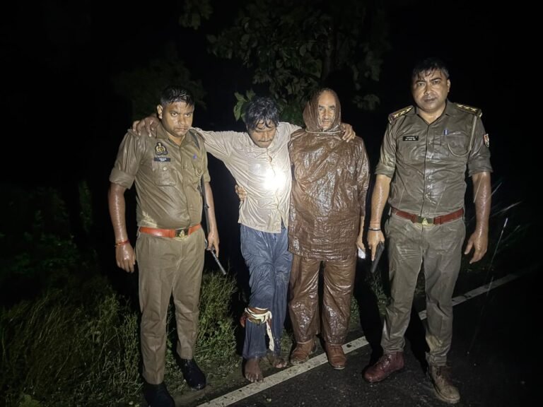 थाना को0 भिनगा पुलिस व एसओजी की संयुक्त टीम द्वारा दि0- 22.सितम्बर. 2026 को थाना को0 भिनगा क्षेत्र अंतर्गत लोनियनपुरवा गांव में 10 वर्षीय बालिका के साथ दुष्कर्म की घटना कारित करने वाला अभियुक्त पुलिस मुठभेड़ में घायल/गिरफ्तार