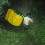 इकौना में सांड से टकराकर नाले में गिरा ऑटो:बलरामपुर-बहराइच मार्ग पर हादसा, चालक समेत 8 घायल; 7 सवारियों को लेकर जा रहा था नया ऑटो