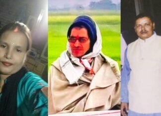 चार हत्या के बाद घर में बंद हुआ आरोपी, बच्चों की सुरक्षा के लिए पुलिस ने संभाला मोर्चा