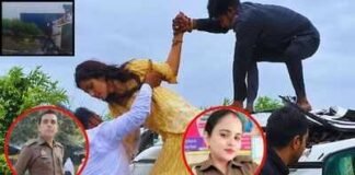 कन्नौज में हादसे के बीच देवदूत बने सिपाही दंपति अमित-अर्चना, पलटी कार से पांच लोगों को निकाला