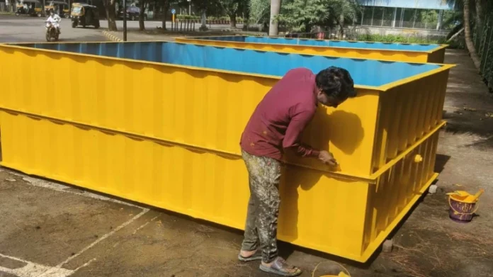नवी मुंबई में गणेशोत्सव के लिए 170 आर्टिफिशियल विसर्जन तालाब