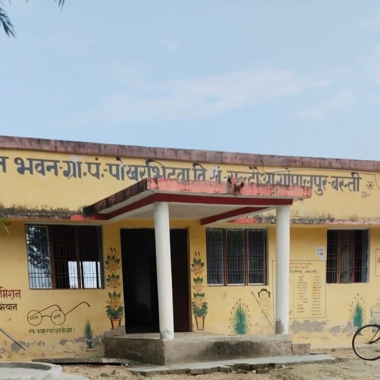पंचायत भवन का ताला तोड़कर लाखों का सामान चोरी:कम्प्यूटर, सोलर पैनल और जरूरी सरकारी दस्तावेज ले गए चोर