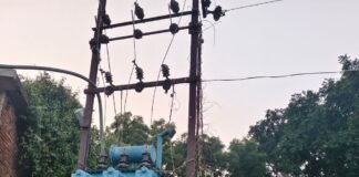बस्ती के कप्तानगंज में 5 दिन से बिजली ठप:पोखरा बाजार से नगहरा तक सप्लाई बंद, कारोबार पर असर
