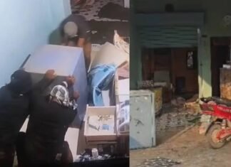 पटेरा में ज्वेलर्स की दुकान को बनाया निशाना, चोरी की वारदात CCTV में कैद