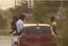 रफ्तार का रोमांच पड़ा भारी! चलती कार में खतरनाक स्टंट का वीडियो वायरल News Desk