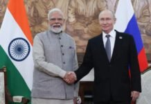 भारत दौरे पर रूसी राष्ट्रपति पुतिन, 11 सितंबर को मोदी के साथ द्विपक्षीय वार्ता News Desk