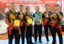 मधुबनी की रूचि ने वुशू में लहराया परचम, स्वर्ण पदक जीतकर राष्ट्रीय स्तर पर बनाई जगह