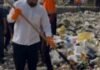 Cleanliness drive launched in worli on the initiative of shrikant shinde Cleanliness drive launched in worli on the initiative of shrikant shinde