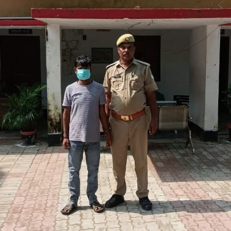 नाबालिग से दुष्कर्म का आरोपी अरेस्ट:गिलौला बायपास से आरोपी को पकड़ाया