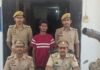 मुंडेरवा पुलिस नेचोर को नकदी और मोटर के साथ पकड़ा:आरोपी विक्की सोनकर कई वारदातों में शामिल, कोर्ट भेजा गया।