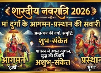नवरात्रि में हाथी पर मां दुर्गा का आगमन, भक्तों के लिए है कल्याणकारी, लेकिन प्रस्थान वाहन दे रहा अशुभ संकेत