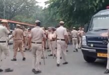 दिल्ली में सीजेपी के प्रदर्शन से पहले सुरक्षा के कड़े इंतजाम, 45 मेट्रो स्टेशन बंद