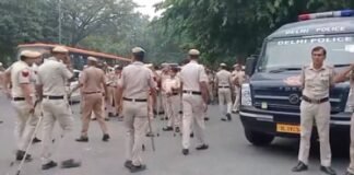 दिल्ली में सीजेपी के प्रदर्शन से पहले सुरक्षा के कड़े इंतजाम, 45 मेट्रो स्टेशन बंद