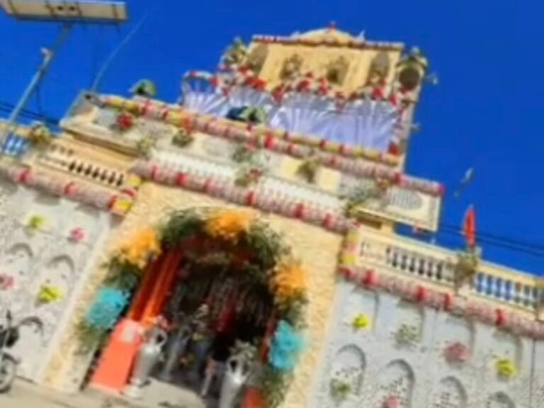 Shardiya Navratri 2026 Preparations in Mahadeiya Bazar