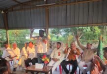विक्रमजोत मंडल की मासिक बैठक में संगठन विस्तार पर चर्चा:कार्यकर्ताओं को बूथ स्तर पर मजबूत करने कहा