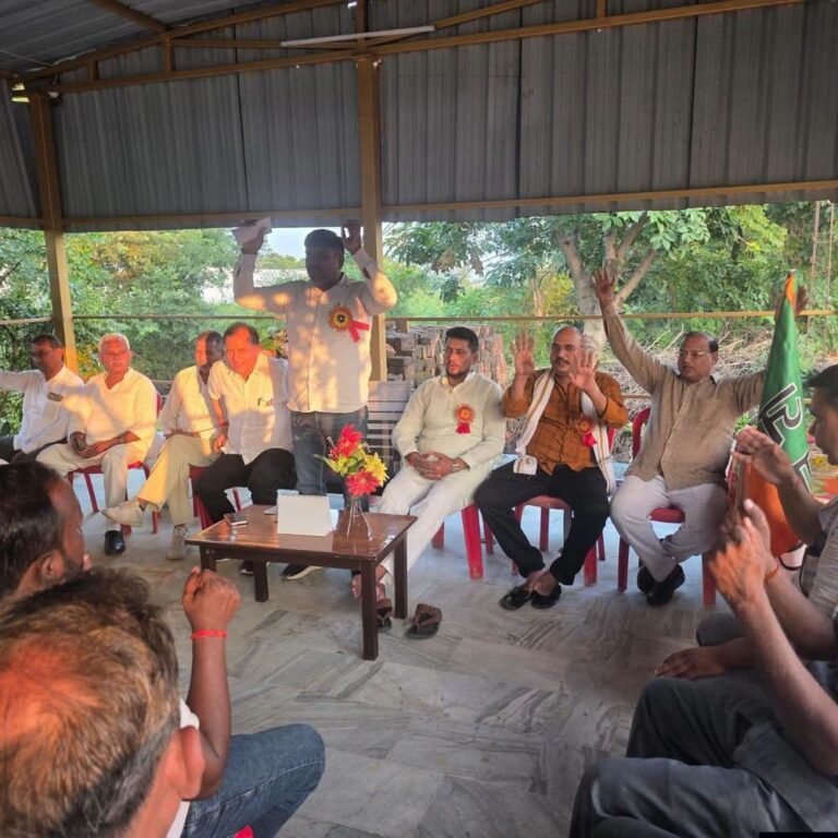 विक्रमजोत मंडल की मासिक बैठक में संगठन विस्तार पर चर्चा:कार्यकर्ताओं को बूथ स्तर पर मजबूत करने कहा