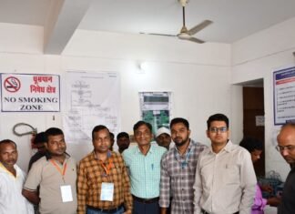 सिद्धार्थनगर में EVM की जांच का डीएम ने किया निरीक्षण:CCTV की निगरानी में चल रही प्रक्रिया, डमी चुनाव चिह्न अपलोड कर परखी जा रही कार्यक्षमता सिद्धार्थनगर में EVM की जांच का डीएम ने किया निरीक्षण:CCTV की निगरानी में चल रही प्रक्रिया, डमी चुनाव चिह्न अपलोड कर परखी जा रही कार्यक्षमता