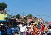 मिठौरा में मां दुर्गा की कलश यात्रा निकली:शारदीय नवरात्र की शुरुआत, 9 दिनों तक चलेगा उत्सव मिठौरा में मां दुर्गा की कलश यात्रा निकली:शारदीय नवरात्र की शुरुआत, 9 दिनों तक चलेगा उत्सव