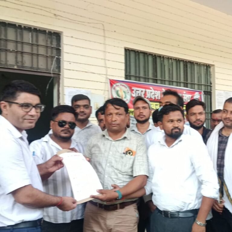 लेखपालों ने 17 अक्टूबर से कार्य बहिष्कार की चेतावनी दी:मुख्यमंत्री के नाम ज्ञापन सौंपा, वेतन विसंगति और पदोन्नति की मांग