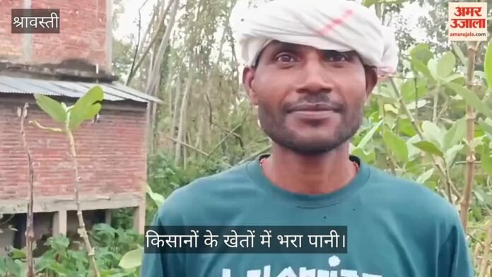 1xemjyh.0000000.jpg कूड़ा डाल कर पाट दिया नाला, किसानों के खेतों में भरा पानी