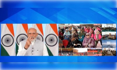 PM मोदी ने लद्दाख को सौंपी 5 विकास परियोजनाएं, बोले 'मुझे खुशी है में हिस्सा बना'