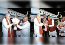 अमित शाह देर रात पहुंचे भोपाल, गोपालक सम्मेलन में होंगे शामिल