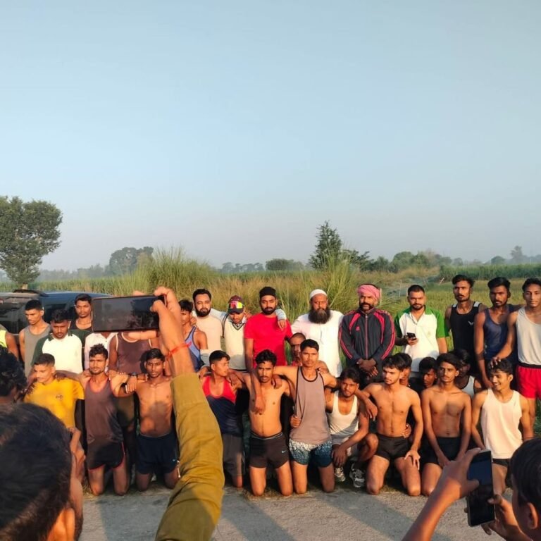 बैरागल में 1600 मीटर दौड़ प्रतियोगिता:अरशद ने कराया आयोजन, किशुनपुर के बच्चों ने दिखाया दमखम