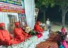प्राथमिक विद्यालय में सद्भावना सत्संग समारोह आयोजित:लालगंज के थरौली में मानव उत्थान सेवा समिति ने कराया कार्यक्रम, श्रद्धालुओं ने सुने आध्यात्मिक विचार