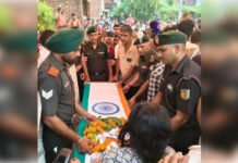 जवान की अंतिम विदाई से पहले बेटे समेत चार की हादसे में मौत