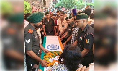जवान की अंतिम विदाई से पहले बेटे समेत चार की हादसे में मौत