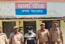 घर का टिनशेड तोड़कर चोरी करने वाला आरोपी गिरफ्तार:चौक पुलिस ने गिरफ्तार किया, दो मुकदमों से जुड़ा सामान बरामद; पहले से 4 केस दर्ज घर का टिनशेड तोड़कर चोरी करने वाला आरोपी गिरफ्तार:चौक पुलिस ने गिरफ्तार किया, दो मुकदमों से जुड़ा सामान बरामद; पहले से 4 केस दर्ज