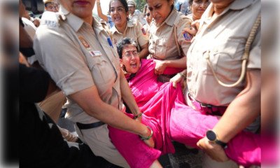CEC ज्ञानेश कुमार के खिलाफ प्रदर्शन पर आप नेता आतिशी समेत कई हिरासत में