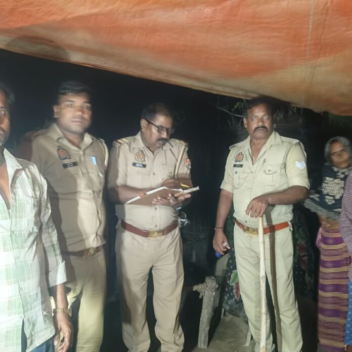 बहराइच में दो बाइकों की आमने-सामने भिड़ंत:एक की मौत, तीन घायल; मजदूरी कर घर लौट रहे थे लोग