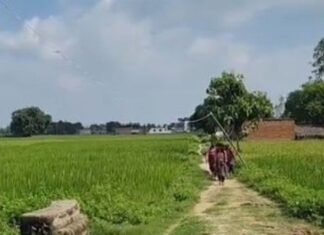 बस्ती में स्कूल का रास्ता खराब, बच्चों को खतरा:डीएम से बोलीं बेटियां- मैम, हमारे स्कूल का रास्ता बनवा दीजिए; विधायक-सांसद से भी मांग की