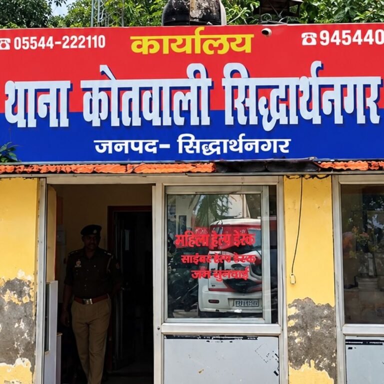सिद्धार्थनगर में नाली के पानी की निकासी को लेकर विवाद:महिला का आरोप- गाली-गलौज कर मुंह नोचा, जान से मारने की धमकी दी