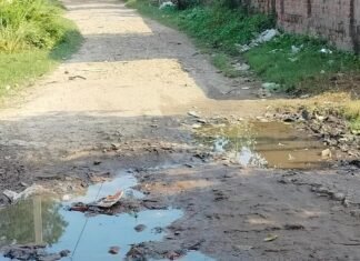 बैदौलागढ़-राप्ती घाट मार्ग बदहाल:200 मीटर रास्ता कीचड़ में बदला, राहगीरों की मुश्किलें बढ़ीं बैदौलागढ़-राप्ती घाट मार्ग बदहाल:200 मीटर रास्ता कीचड़ में बदला, राहगीरों की मुश्किलें बढ़ीं