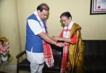 भाजपा नेत्री विजया चक्रवर्ती को जन्मदिन पर सीएम सरमा ने दी शुभकामनाएं