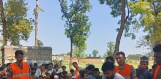 चफरिया में अग्नि सुरक्षा मॉकड्रिल:गैस सिलेंडर सुरक्षा और प्राथमिक उपचार की जानकारी दी गई चफरिया में अग्नि सुरक्षा मॉकड्रिल:गैस सिलेंडर सुरक्षा और प्राथमिक उपचार की जानकारी दी गई