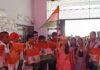 श्रावस्ती में सेवा संकल्प अभियान, छात्रों ने दिखाया हुनर:विजेताओं को किया सम्मानित; नेताओं ने राष्ट्र निर्माण का दिया संदेश