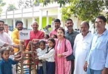 सेवा संकल्प अभियान में कन्या पूजन और पौधरोपण:नारी शक्ति के सम्मान के साथ पर्यावरण संरक्षण का संदेश दिया सेवा संकल्प अभियान में कन्या पूजन और पौधरोपण:नारी शक्ति के सम्मान के साथ पर्यावरण संरक्षण का संदेश दिया