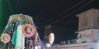 दशहरा पर माता दर्शन की तैयारी:दशहरा पर्व पर घुघली में जगह-जगह सजेगा पूजा पंडाल दशहरा पर माता दर्शन की तैयारी:दशहरा पर्व पर घुघली में जगह-जगह सजेगा पूजा पंडाल