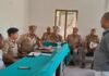दुर्गा पूजा को लेकर पीस कमेटी की बैठक हुई:नई परंपरा की अनुमति नहीं, अश्लील गानों पर कार्रवाई होगी; नायब तहसीलदार, सीओ सदर एवं थानाध्यक्ष रहे मौजूद दुर्गा पूजा को लेकर पीस कमेटी की बैठक हुई:नई परंपरा की अनुमति नहीं, अश्लील गानों पर कार्रवाई होगी; नायब तहसीलदार, सीओ सदर एवं थानाध्यक्ष रहे मौजूद