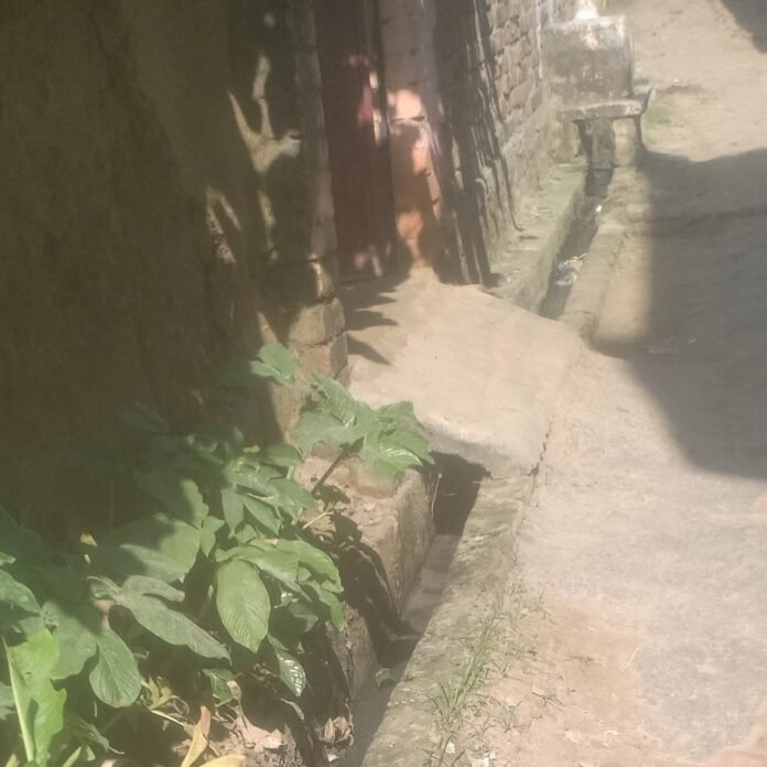 6b8e5311-d750-4fbc-8099-d5e1efbb07af_1791822296377.jpg सोनवा गांव में सड़क किनारे खुली नाली से परेशानी:दुर्गंध और मच्छरों से बीमारियां फैलने का डर, बच्चे को भी गिरने का खतरा
