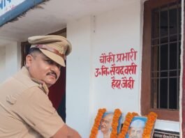गौर के मुसहा में गांधी-शास्त्री जयंती:PHC और चौकी परिसर में श्रद्धांजलि, स्वच्छता-सेवा और राष्ट्रभक्ति का दिया संदेश