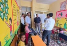 Balrampur DM Distributes Motorized Tricycles & Visits Day Care Center Balrampur DM Distributes Motorized Tricycles & Visits Day Care Center