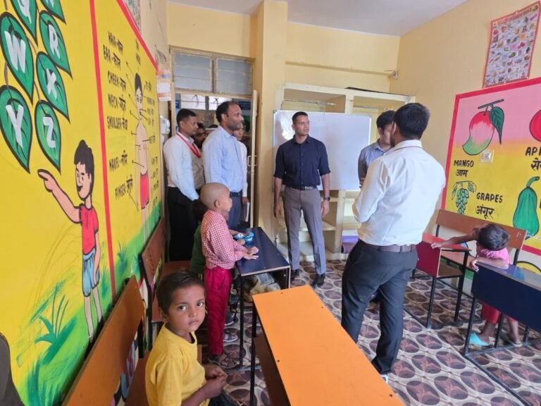 Balrampur DM Distributes Motorized Tricycles & Visits Day Care Center