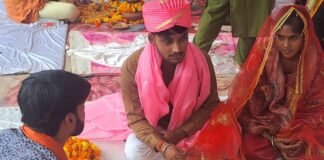 बलरामपुर में सामूहिक विवाह समारोह में 234 जोड़े बने हमसफर:कुछ जोड़ों के समारोह में शामिल होने के बाद भी आएगी बारात बलरामपुर में सामूहिक विवाह समारोह में 234 जोड़े बने हमसफर:कुछ जोड़ों के समारोह में शामिल होने के बाद भी आएगी बारात