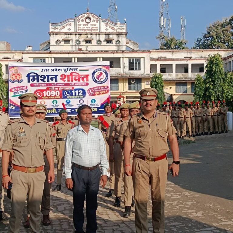घुघली में मिशन शक्ति की हुंकार:एनसीसी कैडेट्स ने रैली निकाल सुरक्षा का दिया संदेश