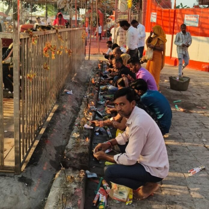 76a33fef-0d5c-43ae-b700-053240555d42_1791872974181.jpg बस्ती के बैड़वा समय माता मंदिर में पूरी होती हैं:भानपुर तहसील में स्थित मंदिर में दूर-दूर से आते हैं श्रद्धालु